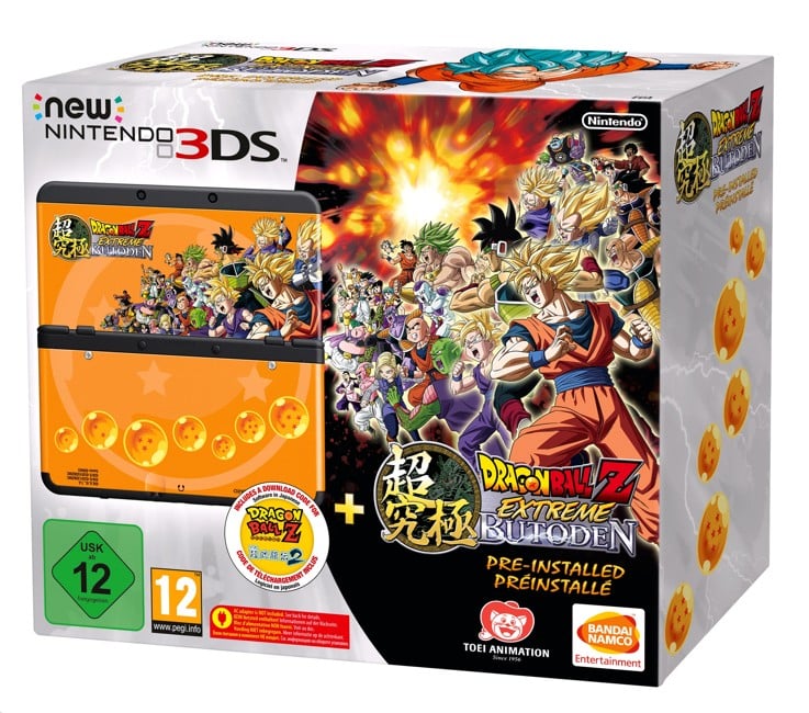 New Nintendo 3DS Console - Dragon Ball Z: Extreme Butoden Edition