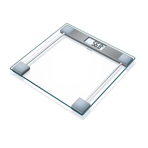 Beurer - GS11 Glas Badrumsvåg - 5 Års Garanti