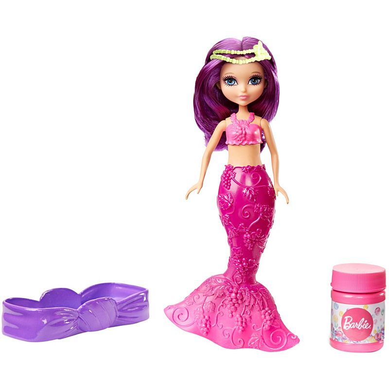 Buy Barbie - Dreamtopia - Bubbles ’n Fun Mermaid Doll - Purple (DVM98)