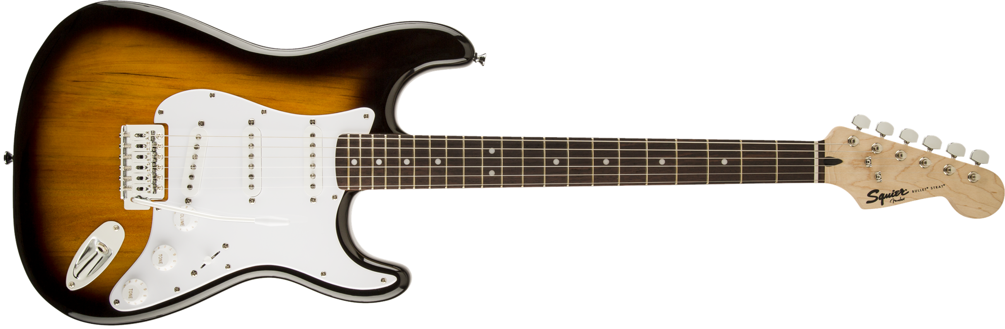 Squier By Fender - Bullet Stratocaster - Elektrisk Guitar (Brown Sunburst)