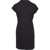 Urban Classics Ladies - Turtle Extended Shoulder Dress black thumbnail-4