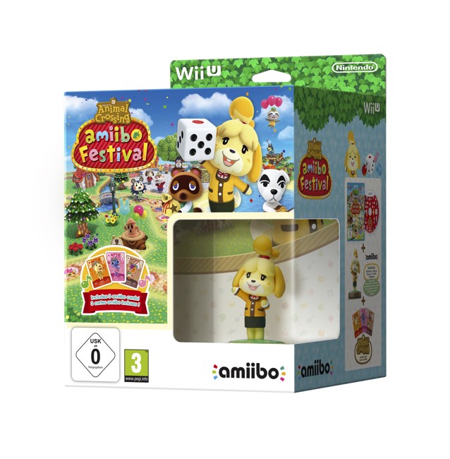 Animal Crossing: Amiibo Festival + Amiibo and 3 Amiibo Cards