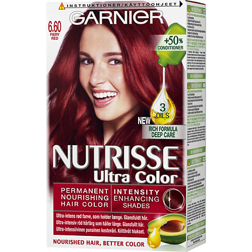 Buy Garnier - Nutrisse Fiery - 6.6 Red