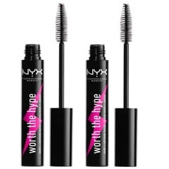 NYX Professional Makeup - Worth the Hype Mascara - 2x Black