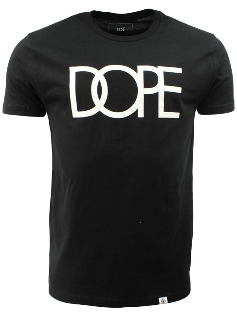 Dope 'Logo' T-shirt - Sort