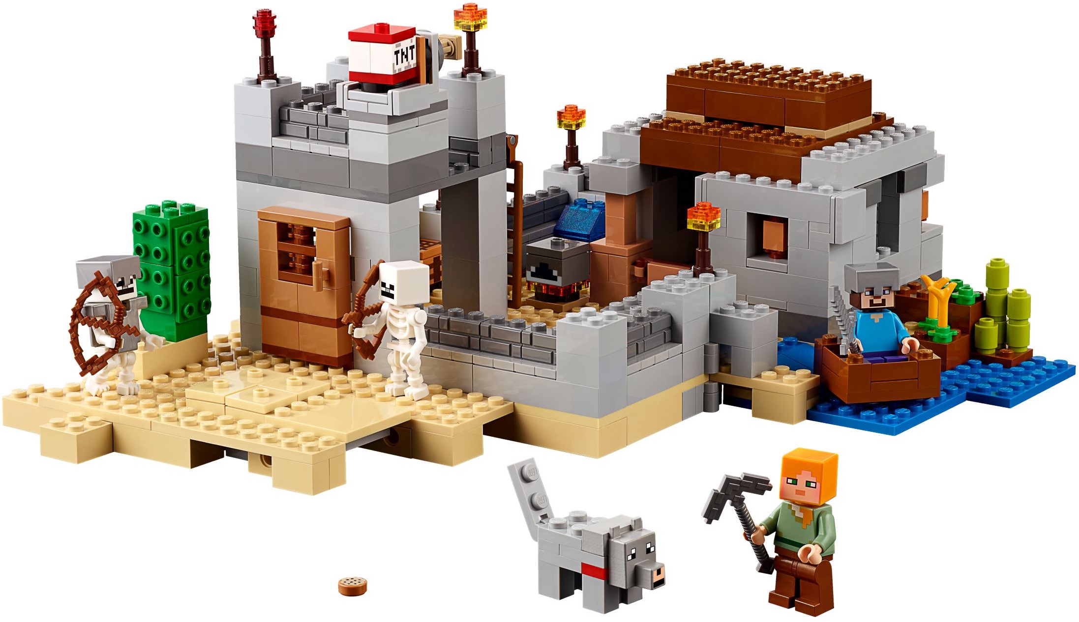 Køb LEGO Minecraft The Desert Outpost (lego 21121)