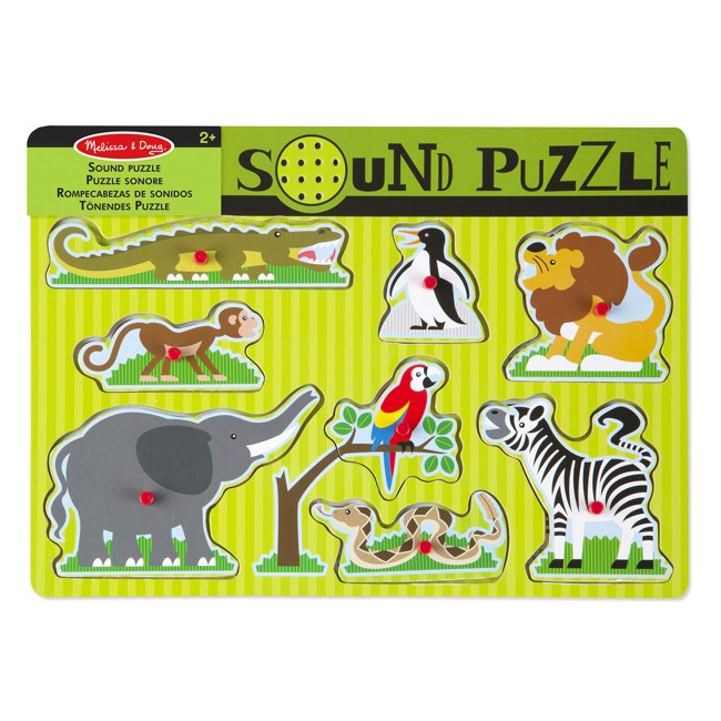 Melissa & Doug - Zoo Animals Sound Puzzle (10727)