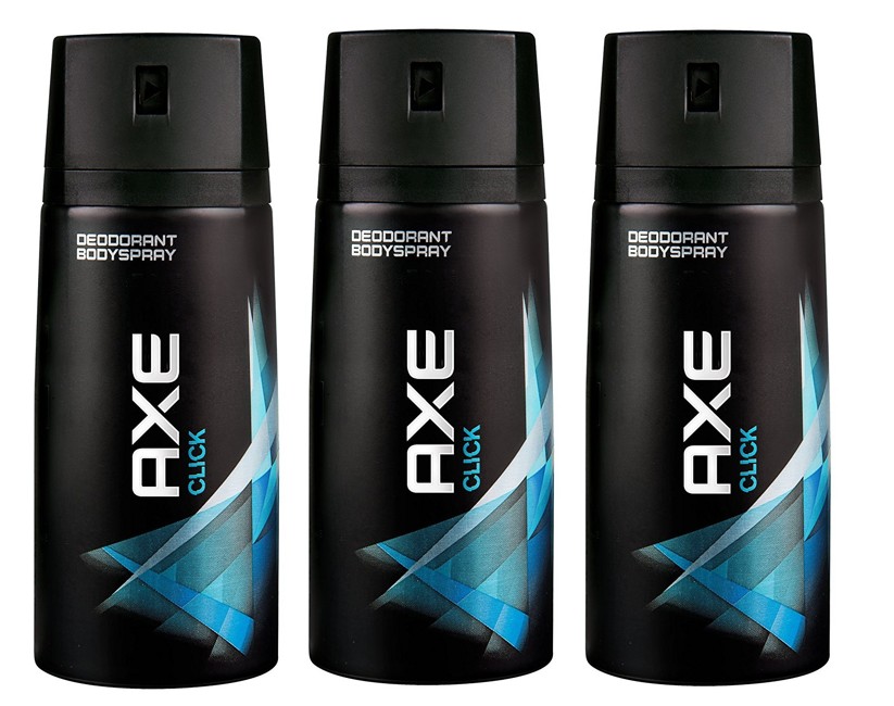 AXE - 3x Click Deo Spray 150 ml