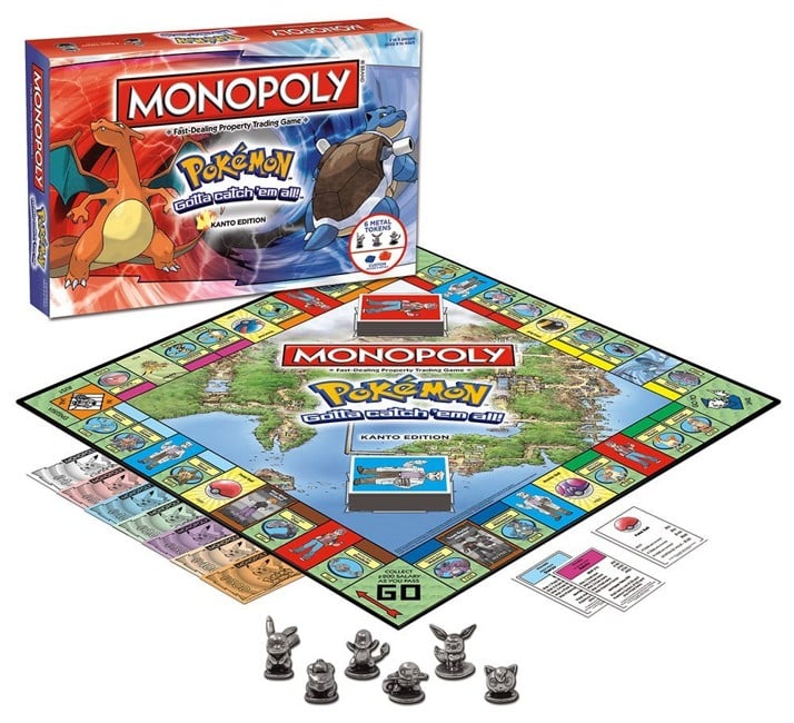 Monopoly - Pokemon - Kanto Edition