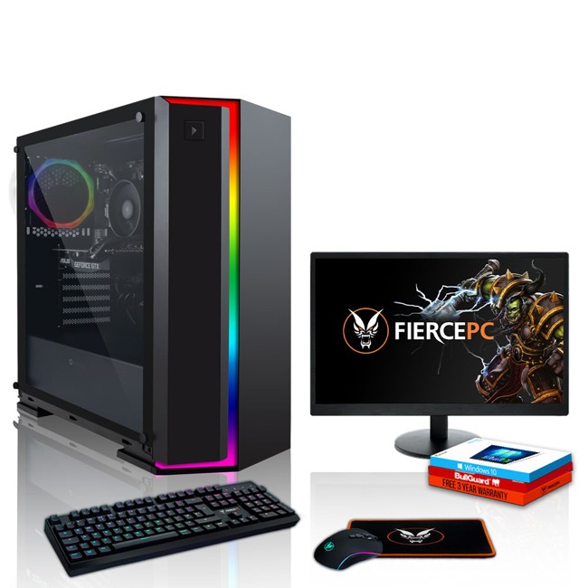 Fierce Fortnite Gaming PC Desktop Computer