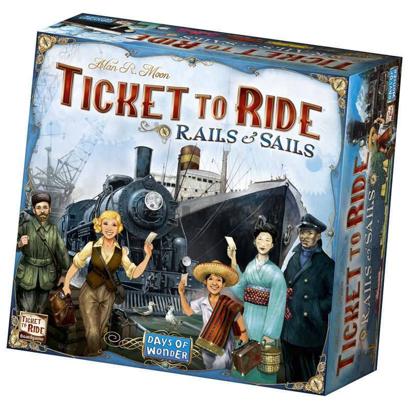 Ticket To Ride - Sails and Rails (Nordic) - Leker