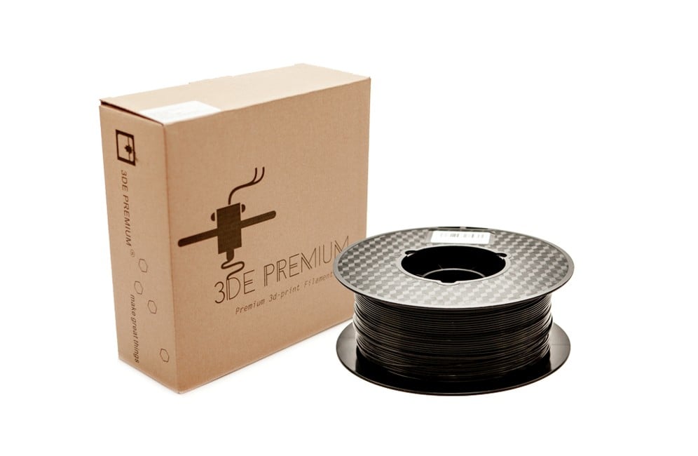3DE Premium Filament - Pirat Black - 1.75mm