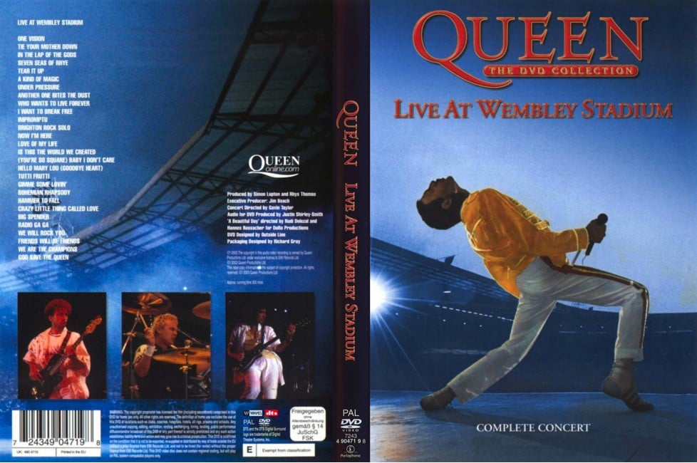 Queen - Live At Wembley Stadium