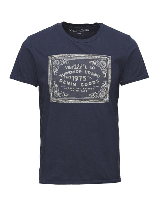 Jack & Jones 'Ben' T-shirt - Mood Indigo