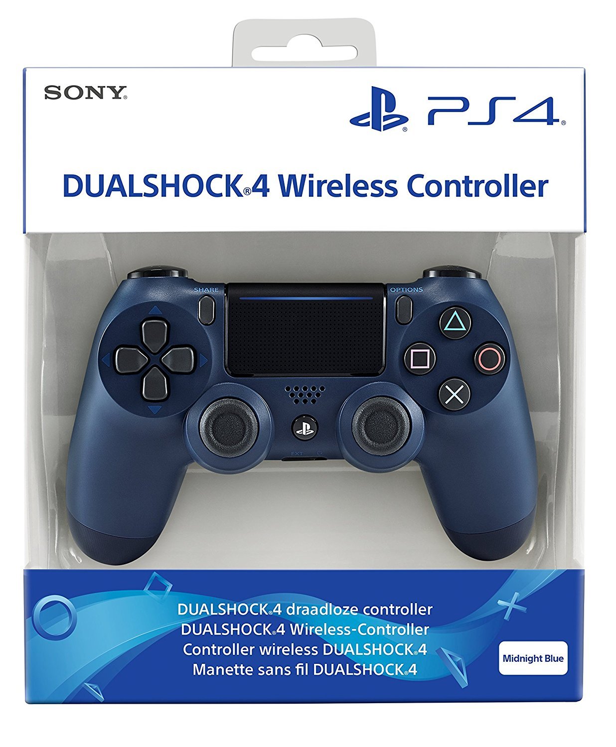 Køb Sony PlayStation DualShock 4 Controller Midnight Blue
