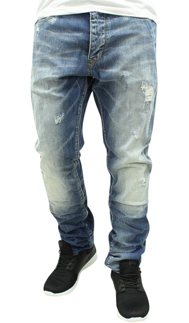 Superdry 'Biker' Jeans - Quarry Used