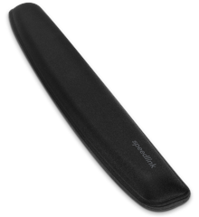 Speedlink – Ergonomisches Tastatur-Handgelenkpad aus Satin – Handballenauflage – Schwarz