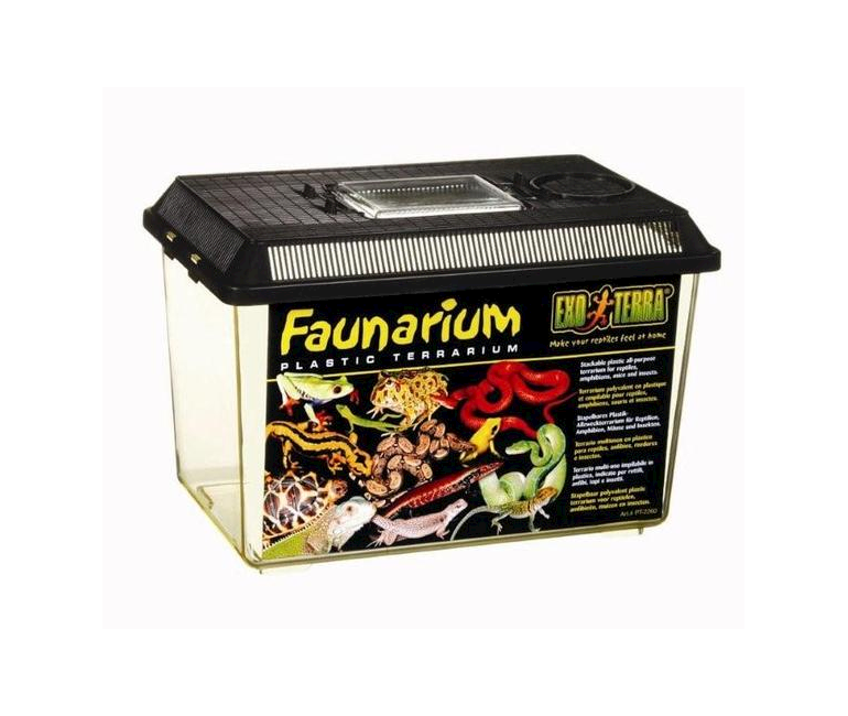 ExoTerra - Faunarium Medium Plastic Terrarium 30x19.5x20.5cm