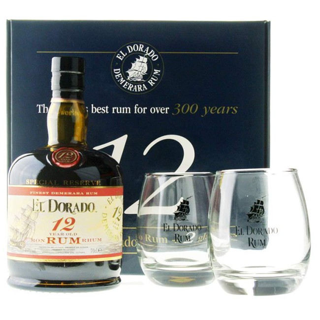 El Dorado - 12 YO Rum Giftbox, 70 cl