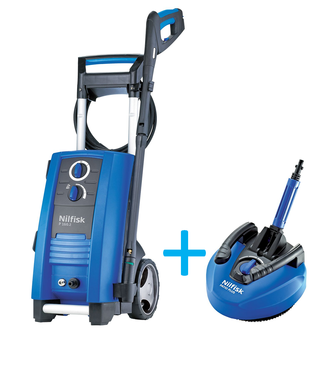 Buy Nilfisk P 160.215 Pro High Pressure Washer + Patio Plus Cleaner