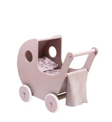 Smallstuff - Wooden Doll Stroller - Powder