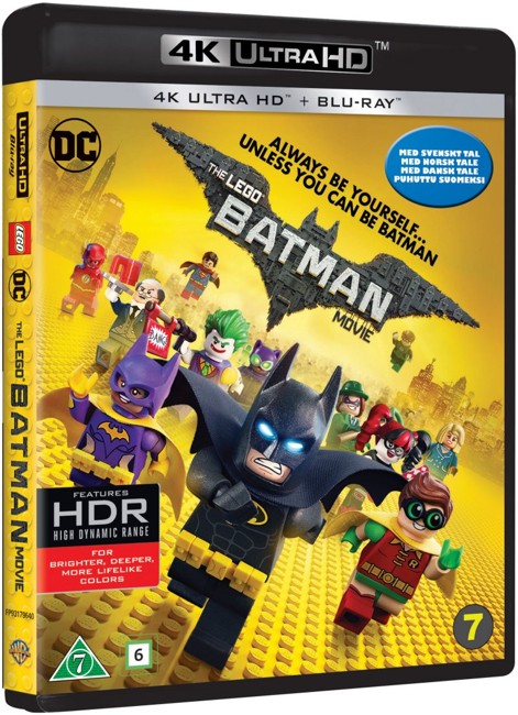 LEGO Batman Filmen / The LEGO Batman Movie (4K Blu-Ray)