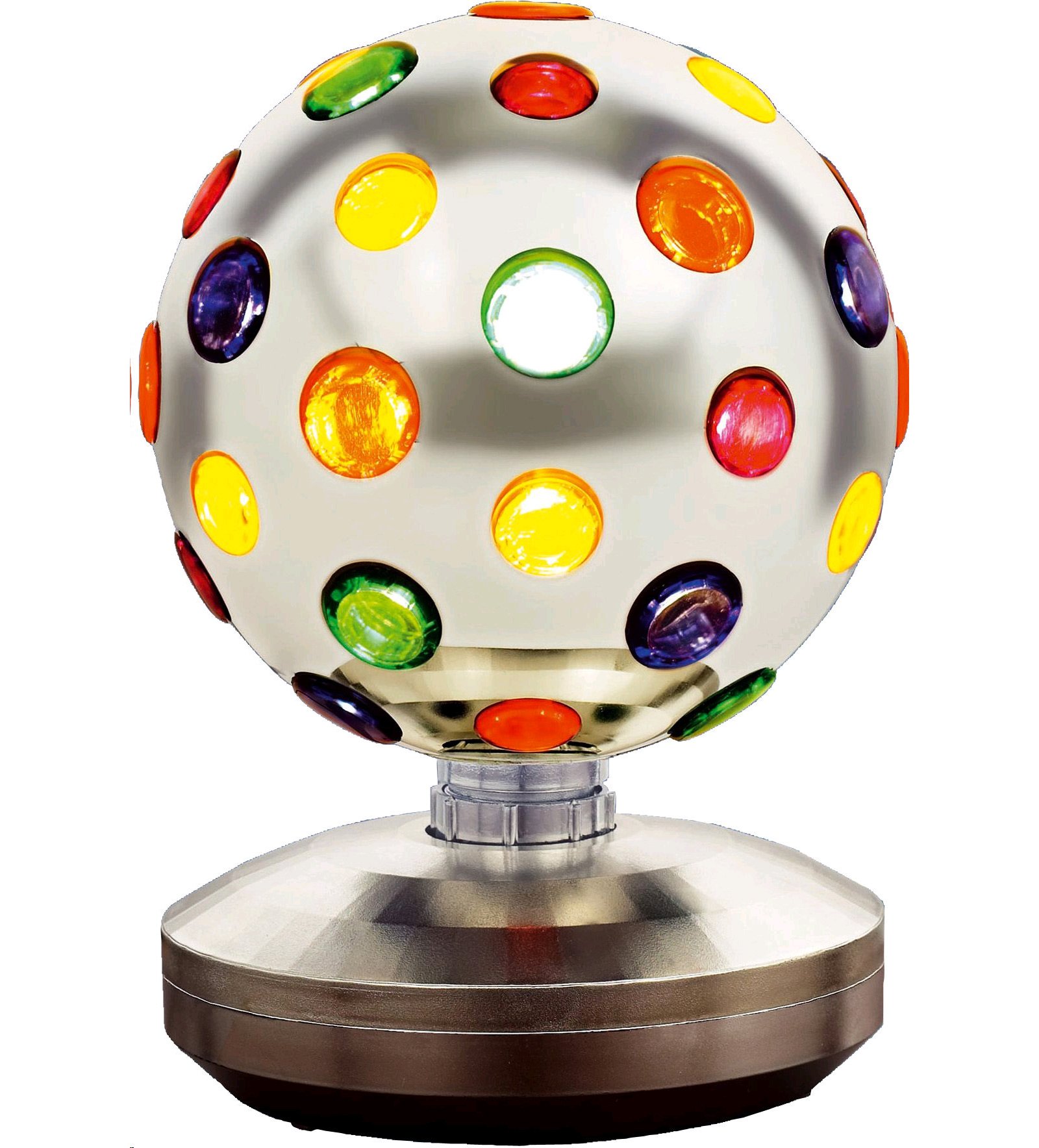 Music - Disco Ball, Shiny Silver - 28 cm (501001) - Leker