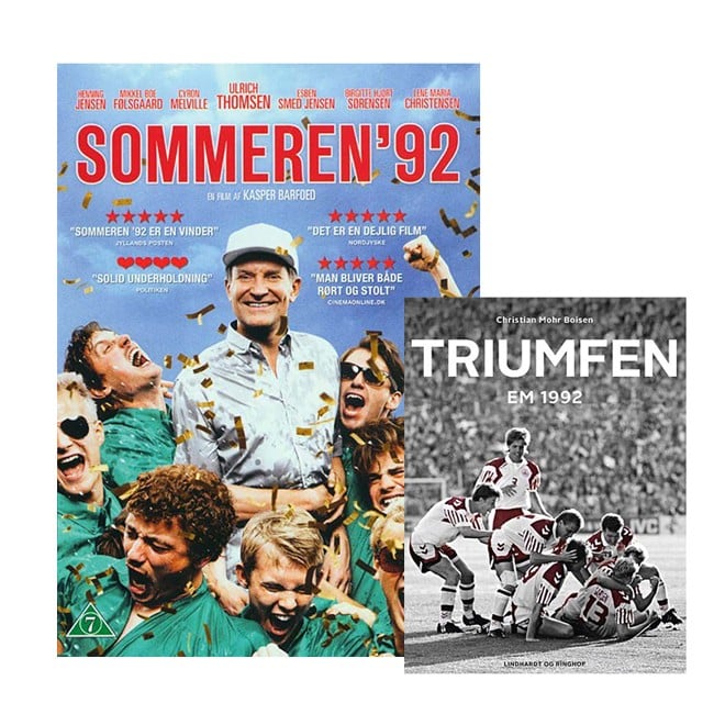 Sommeren '92 - DVD inkl. Bogen - Triumfen EM 1992