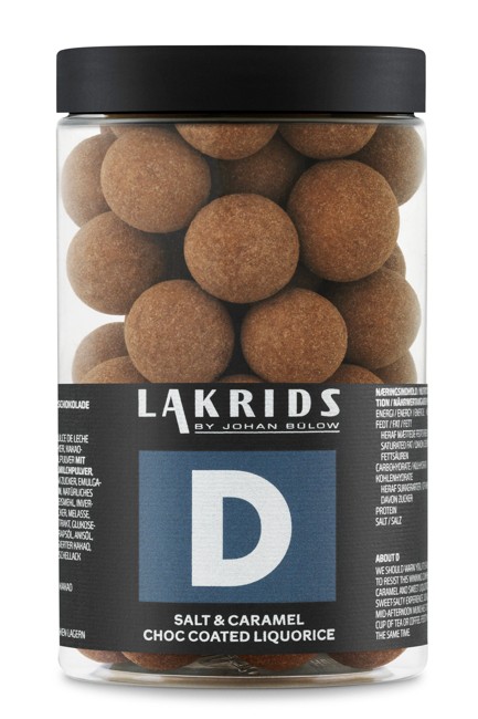 Lakrids By Johan Bülow - BIG D – Salt & Karamel Chokolade Lakrids 250 g