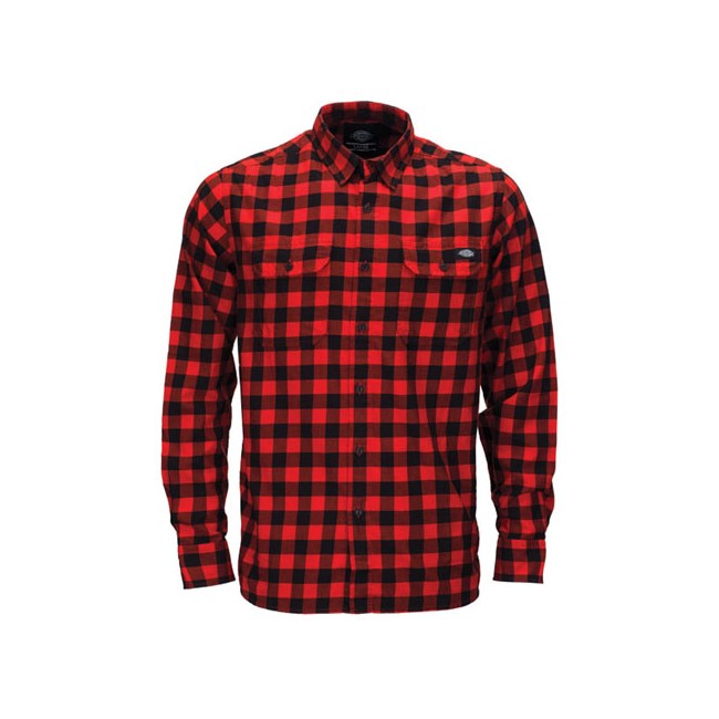 Buy Dickies Jacksonville Shirt Fiery Red