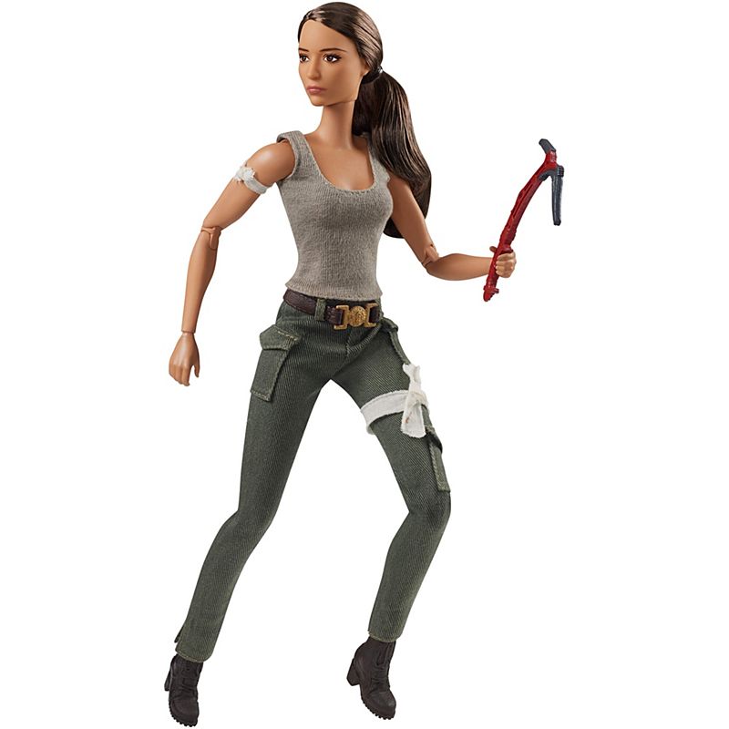 del Armstrong skille sig ud Køb Barbie - Tomb Raider Lara Croft Dukke