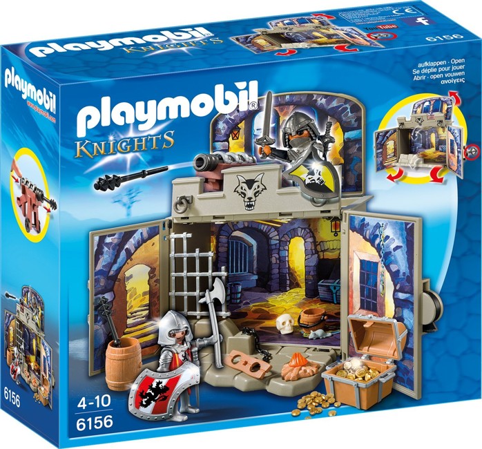 Playmobil - My Secret Knights' Treasure Room Play Box (6156)