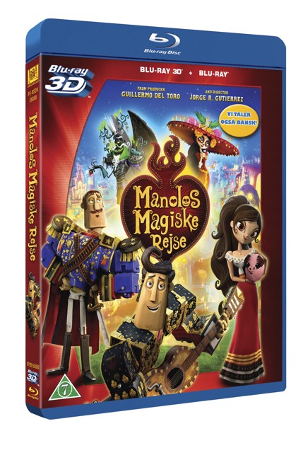 Manolos Magiske Rejse / The Book of Life (3D Blu-Ray)