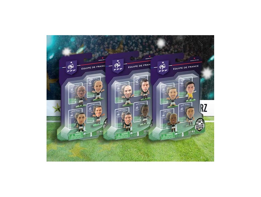 Soccerstarz - France - Euro Team 4 Player Pack B