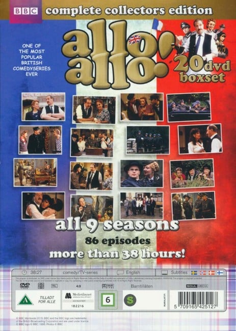 Allo Allo: Complete Collection - 20 DVD box set