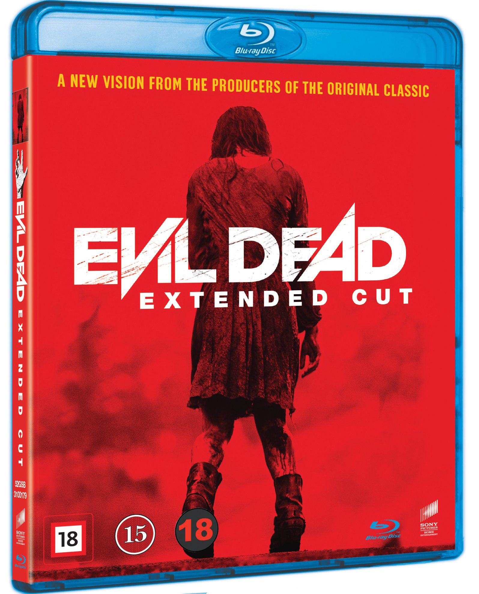 Evil Dead (2013) UNRATED EDITION - EXTENDED CUT (Blu-Ray) - Filmer og TV-serier
