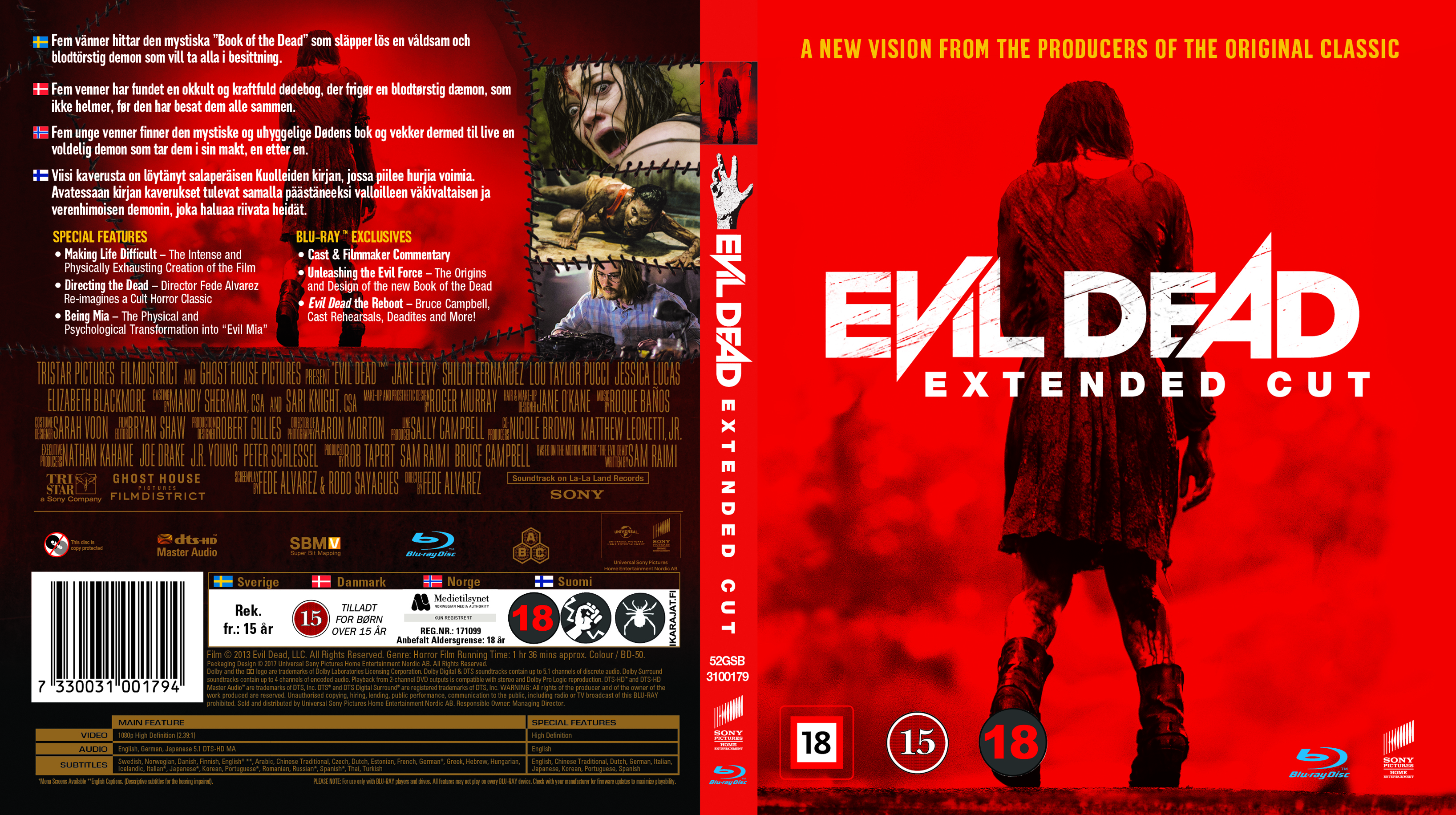 evil dead 2013 blu ray