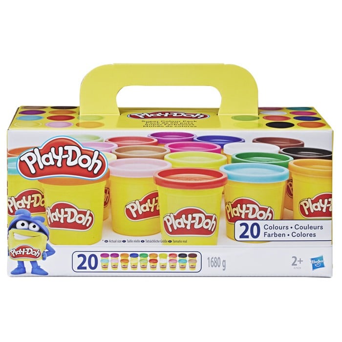 Play-Doh - Super Color Pack w. 20 Cans (A7924EU70)