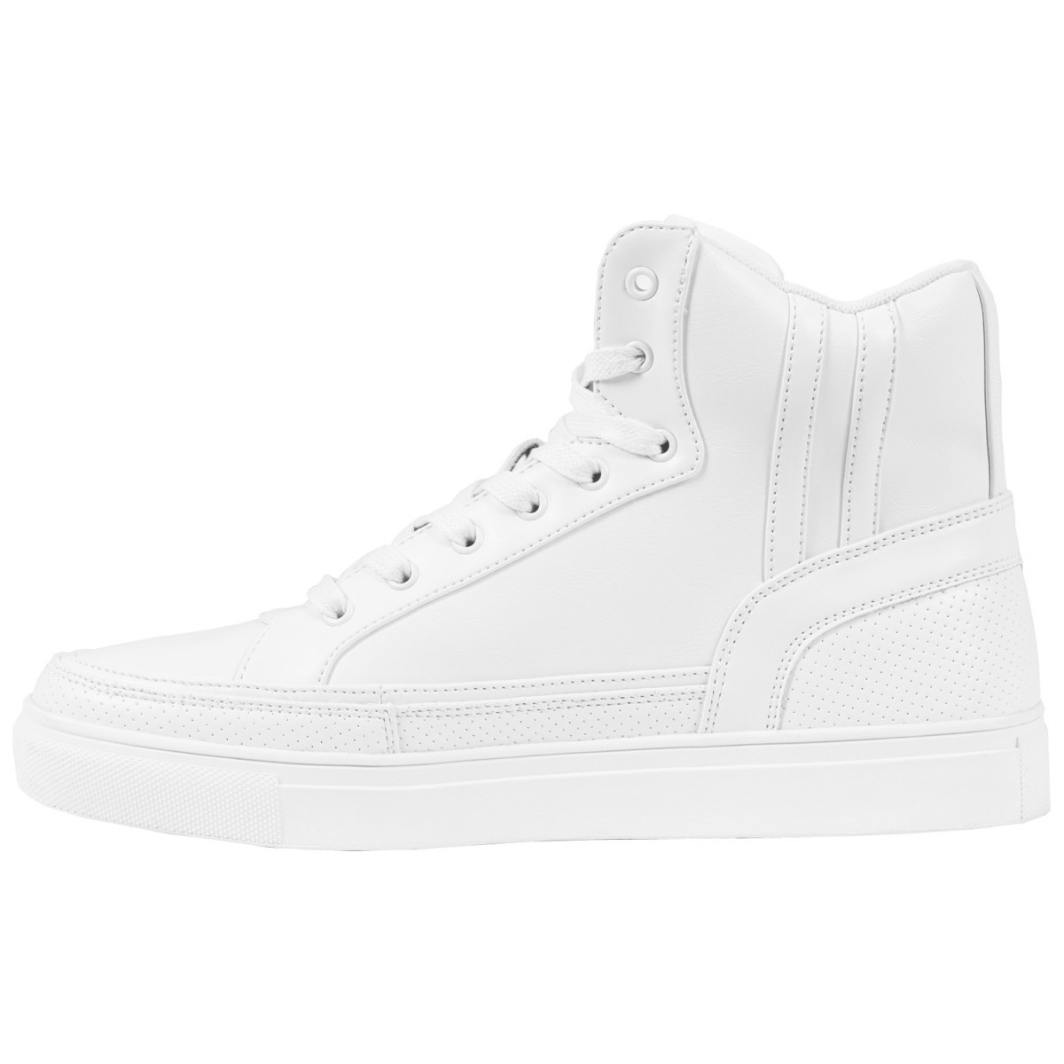 Buy Urban Classics - ZIPPER HIGH TOP Shoes white