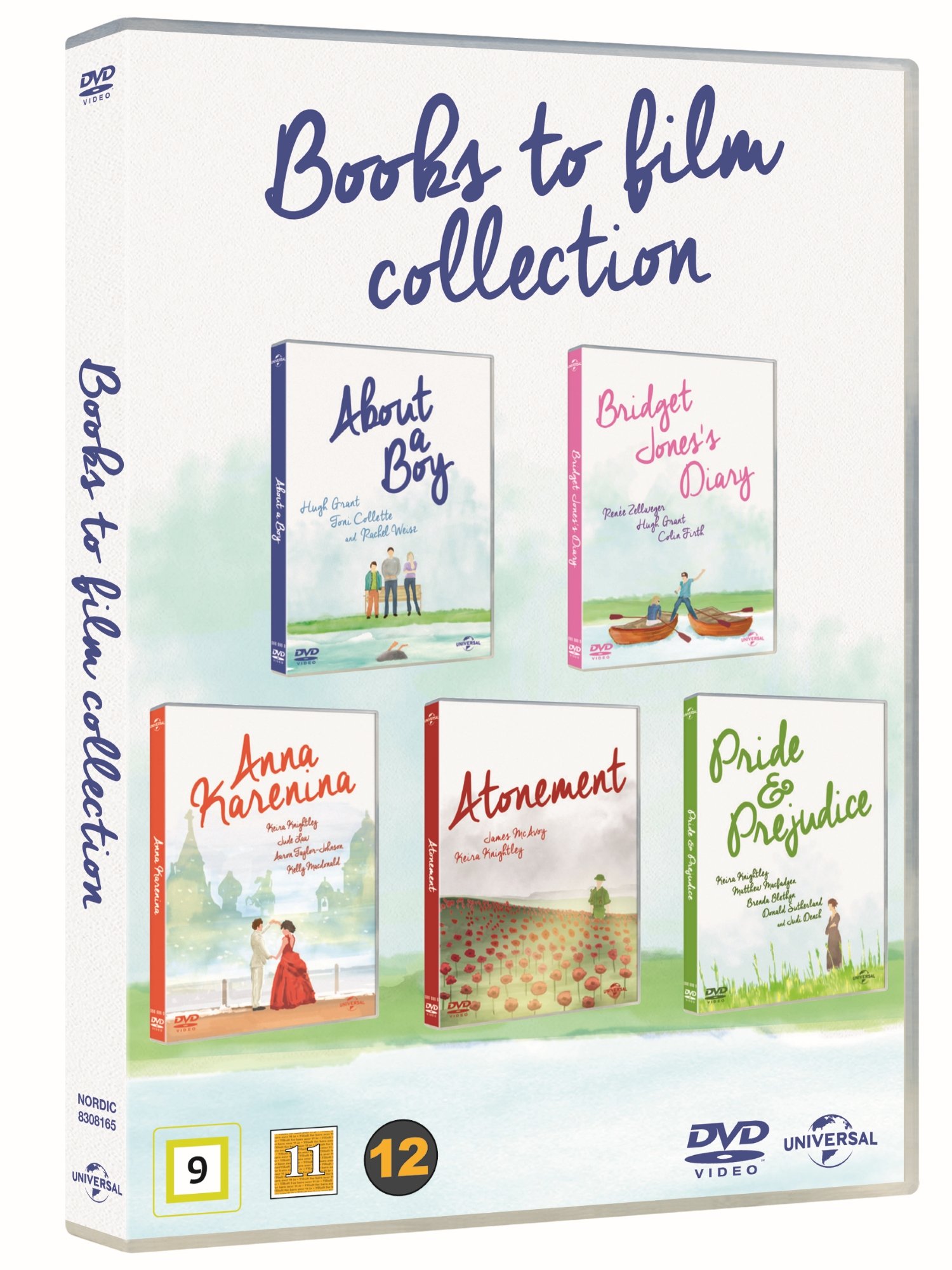 About a boy/Bridget Jones Diary/Anna Karenina/Atonement/Pride&Prejudice - Collection - DVD