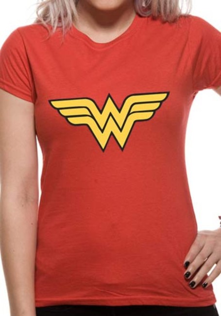 Wonder Woman - Logo  T-Shirt Girlie