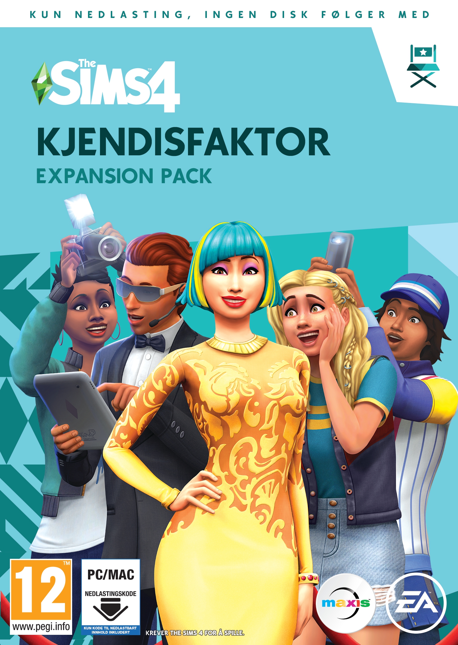 The Sims 4: Get Famous (NO) (PC/MAC) - Videospill og konsoller