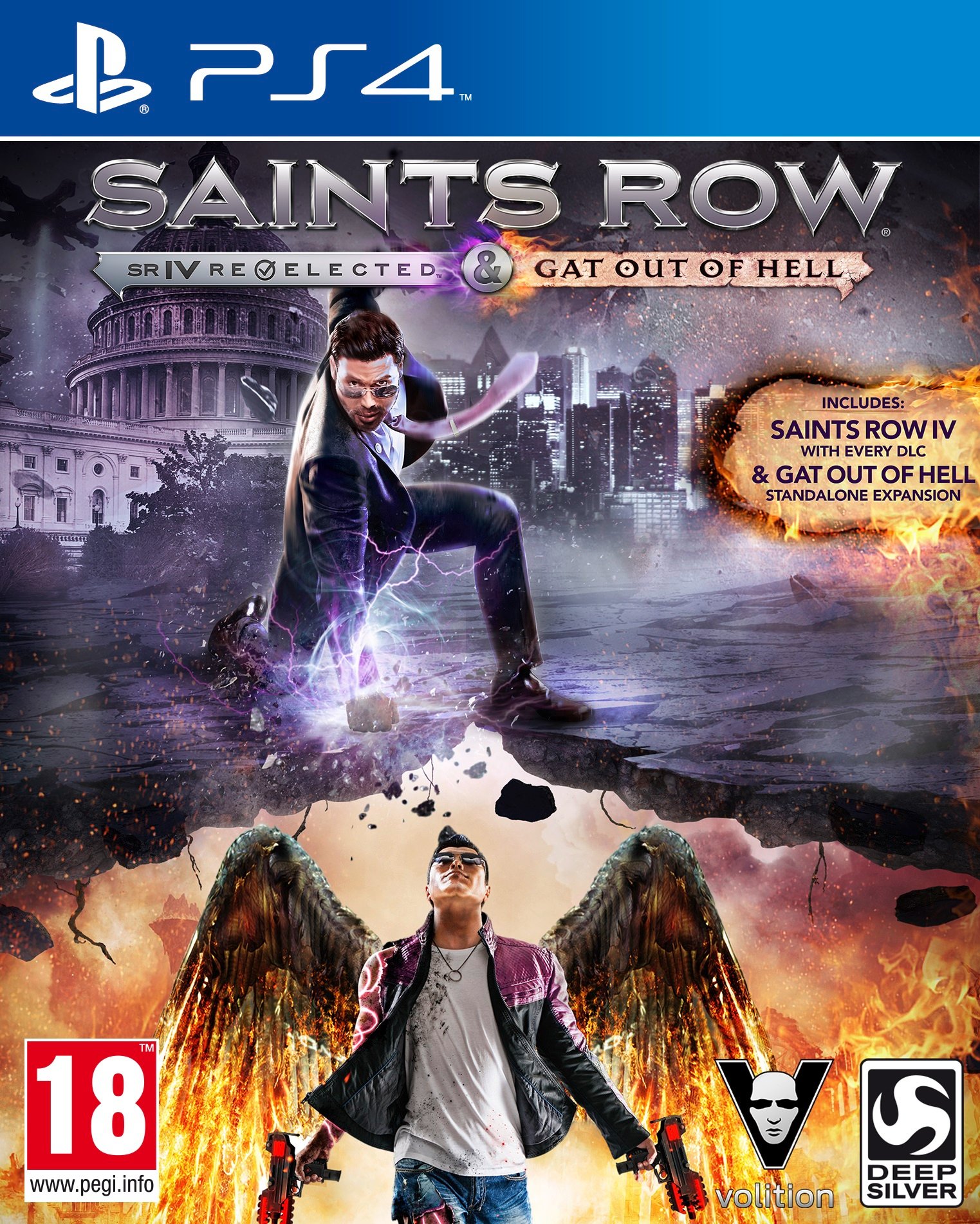 Saints Row IV Re-Elected: Gat Out of Hell - Videospill og konsoller