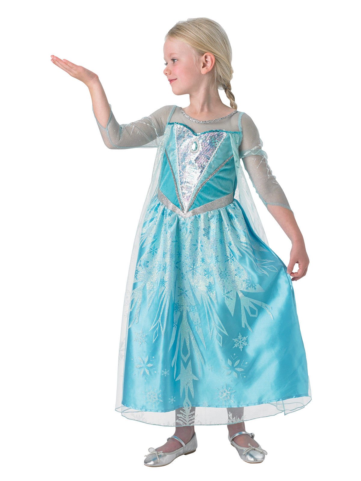 Køb Rubies Disney Frost - Elsa Kjole - Large (128 cm)