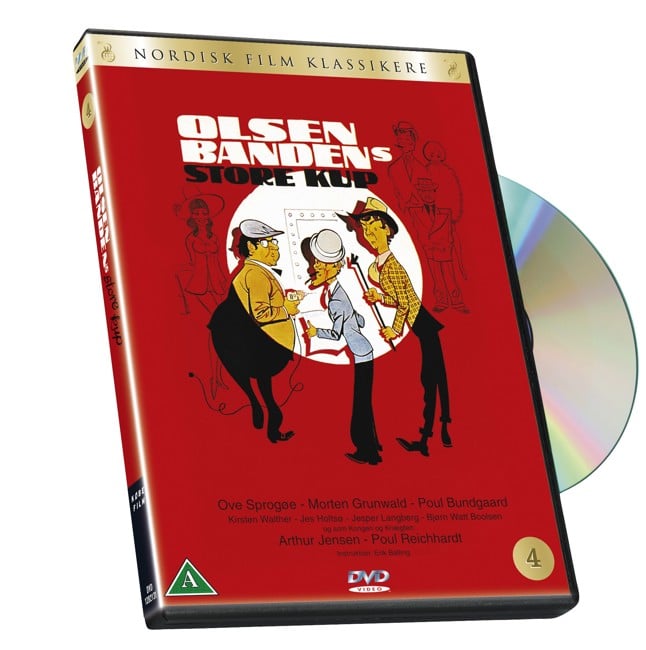 Olsen Banden 4 - Store kup - DVD