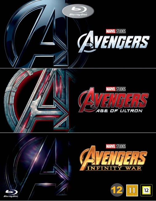 Avengers 1-3 (Blu-Ray)