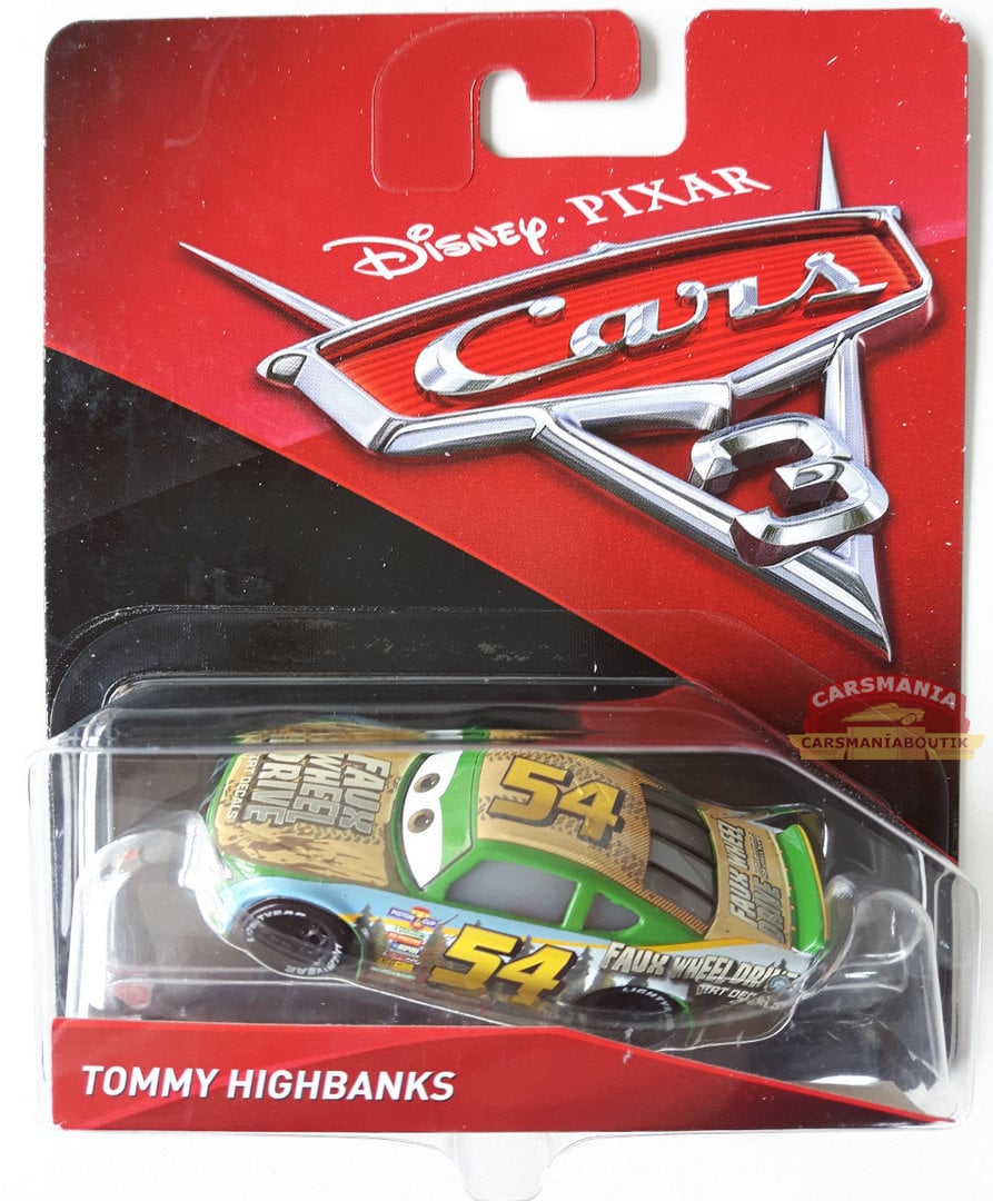 Buy Cars 3 - Die Cast - Tommy Highbanks (DXV61)