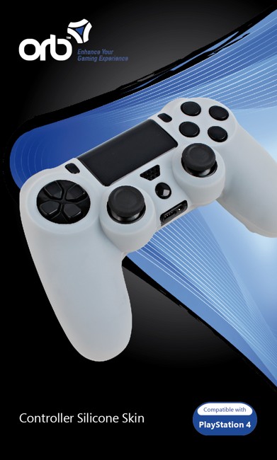 Playstation 4 - Silicon Skin White (ORB)