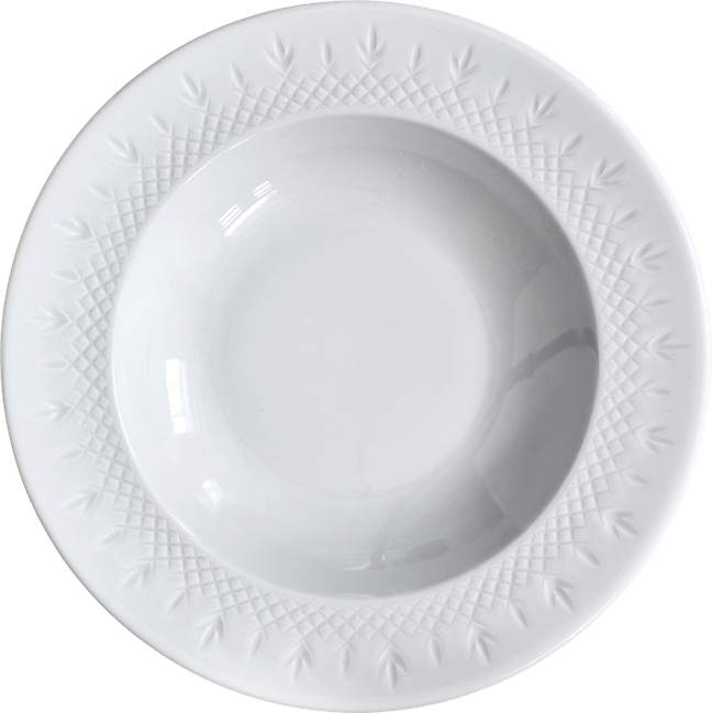 Frederik Bagger - Crispy Porcelæn Dybetallerken 22,5 cm