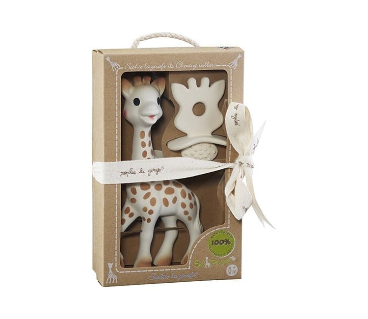 Vulli - Sophie la girafe and Chewing Rubber So’Pure (616624)